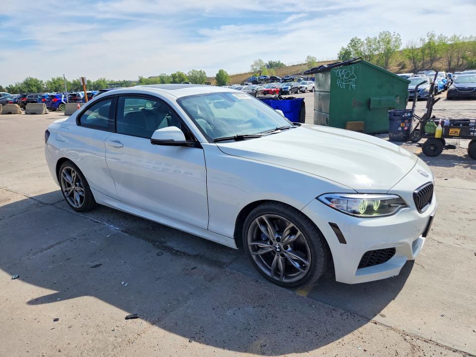 2015 BMW M2 VIN WBA1J9C58FV371090 COPART salvage auction — HAIL, Co - Certificate Of Title, sold $9,900 on 2026-09-30 (photo 4)