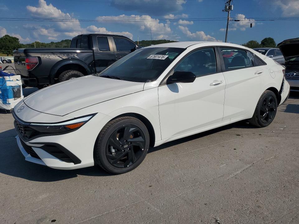 2026 Hyundai Elantra VIN KMHLM4DG3TU231516 — COPART salvage auction photo