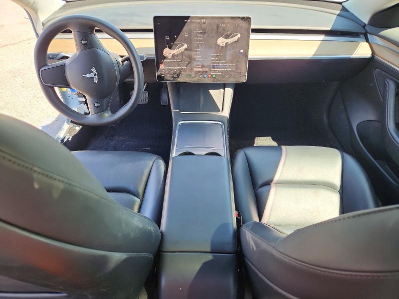 2023 Tesla Model 3 VIN 5YJ3E1EA7PF516339 COPART salvage auction — SIDE, Salvage Title, sold $7,800 on 2026-10-08 (photo 8)