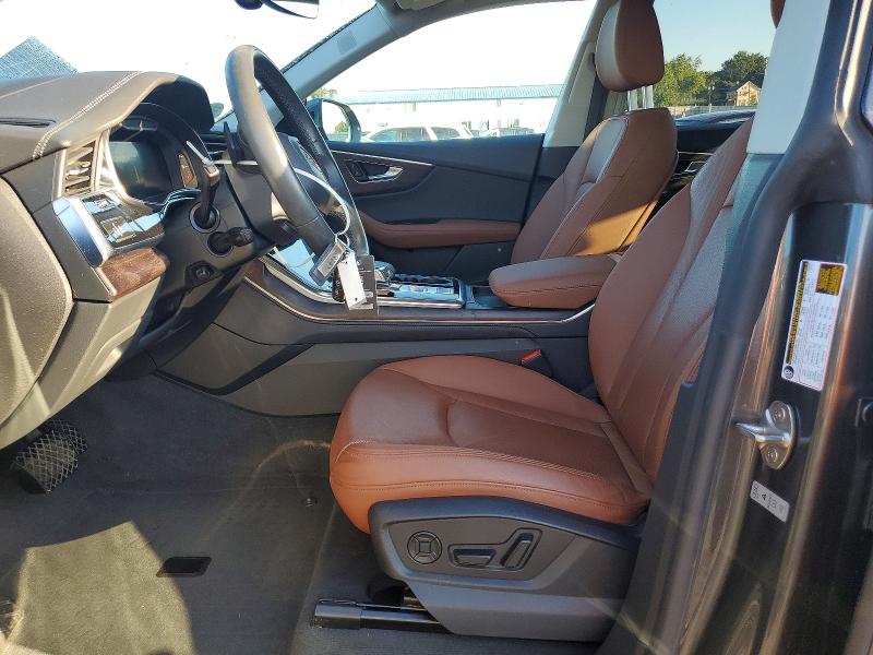 2023 Audi Q8 VIN WA1FVBF10PD046514 COPART salvage auction — ROOF, Pa - Certificate Of Salvage, sold $32,750 on 2026-09-15 (photo 7)