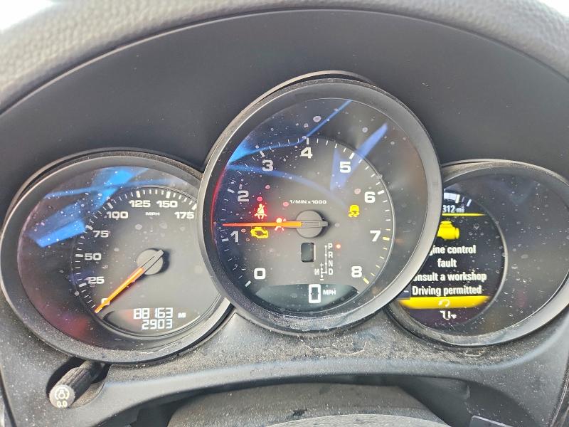 2018 Porsche Macan VIN WP1AA2A5XJLB03982 COPART salvage auction — SIDE, CA - SALVAGE CERTIFICATE, sold $6,800 on 2026-10-08 (photo 9)
