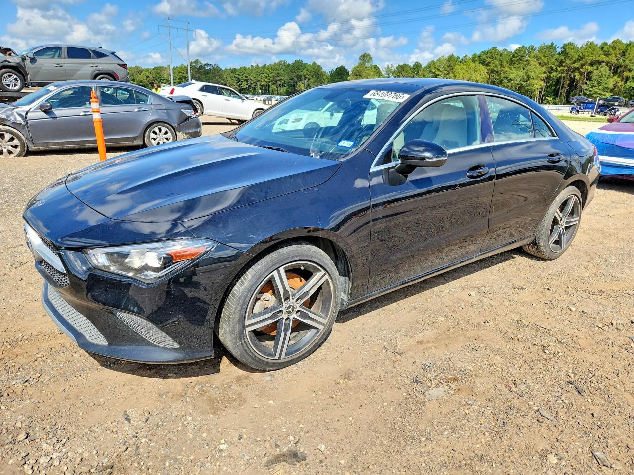 2020 Mercedes-Benz CLA-Class VIN WDD5J4GB4LN037213 — COPART salvage auction photo