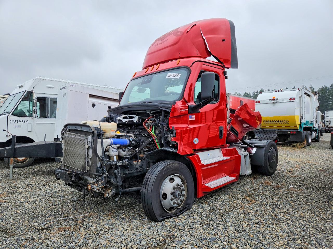 2024 Freightliner Cascadia 126 VIN 3AKBHKDR1RDVK1893 — COPART salvage auction photo