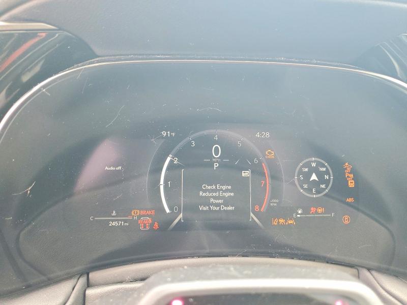 2025 Lexus Tx VIN 5TDAAAB65SS031480 COPART salvage auction — FRONT END, FL - CERT OF TITLE SLVG REBUILDABLE (P), sold $1,800 on 2026-09-14 (photo 9)