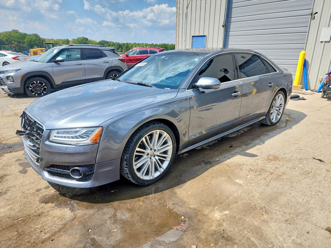 2017 Audi A8 VIN WAU44AFD6HN017449 — COPART salvage auction photo