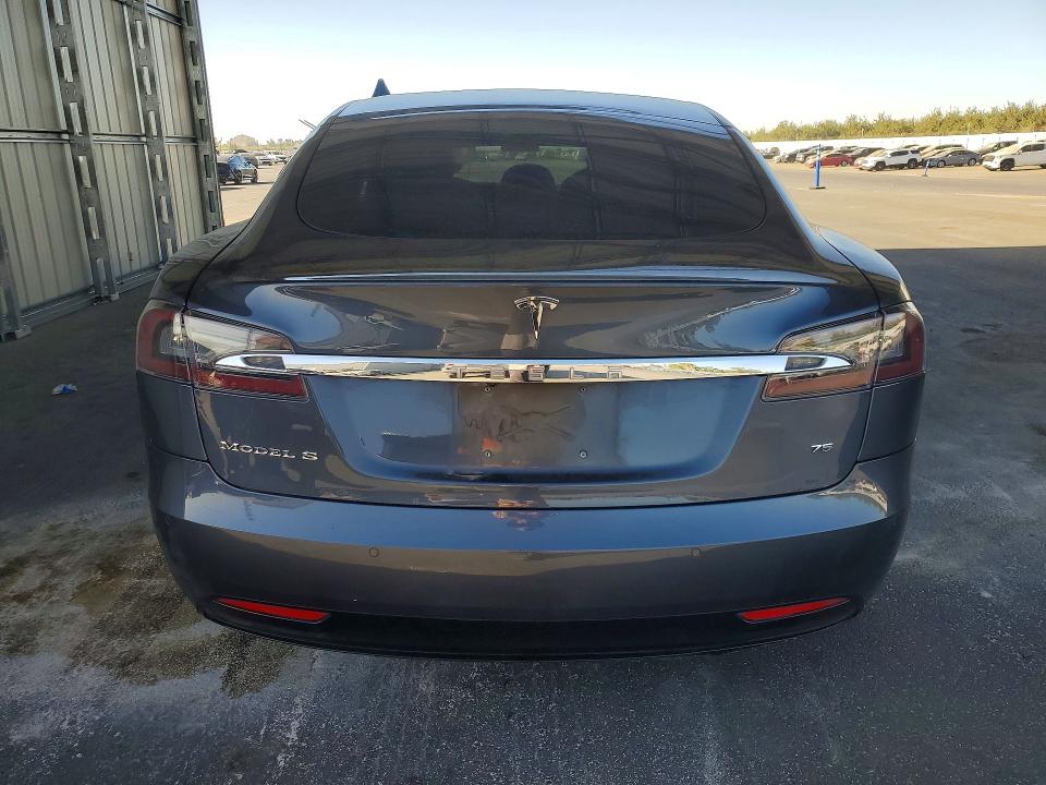 2017 Tesla Model S VIN 5YJSA1E17HF228118 COPART salvage auction — FRONT END, Ca - Dis/Dlr/Exp Only Clean Title, sold $0 on 2026-09-16 (photo 6)