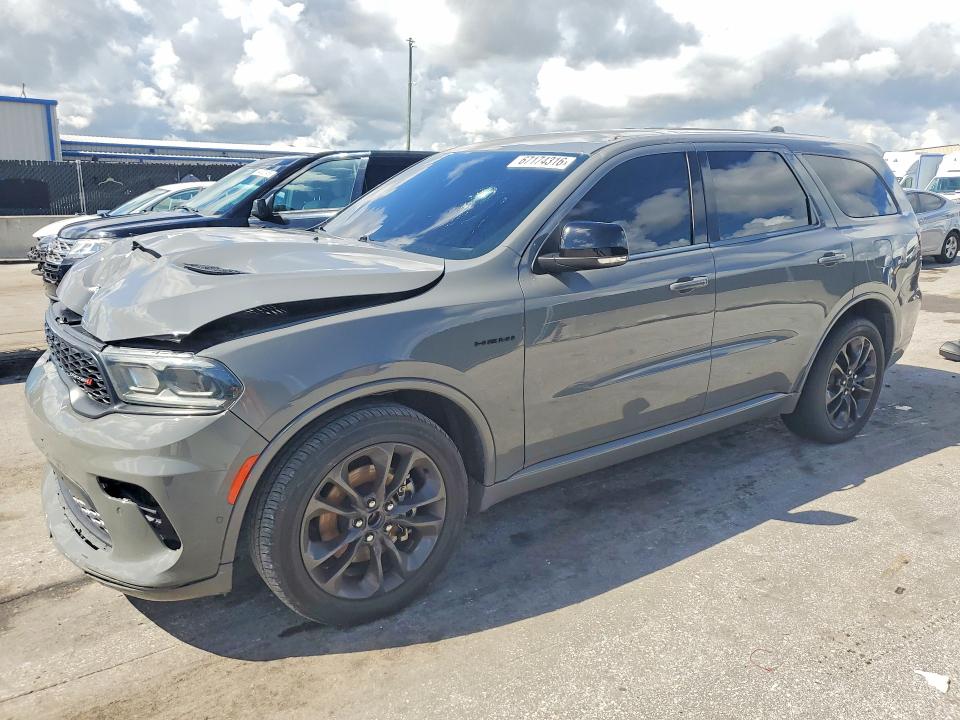 2022 Dodge Durango VIN 1C4SDHCT3NC218005 — COPART salvage auction photo