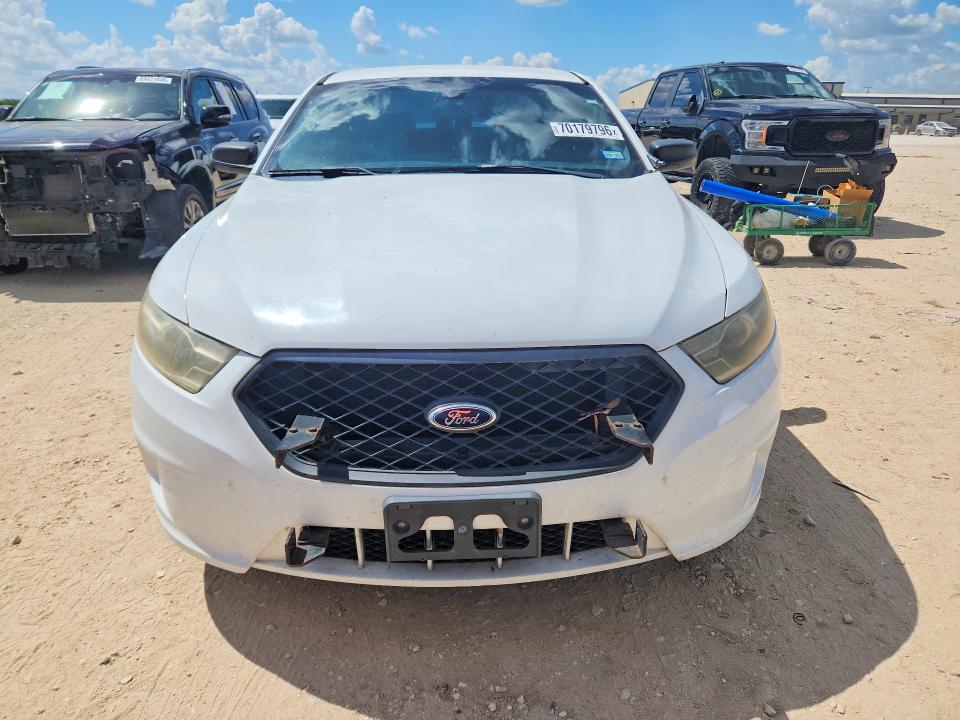 2014 Ford Taurus VIN 1FAHP2MK4EG166449 COPART salvage auction — REAR END, Tx - Certificate Of Title, sold $375 on 2026-10-03 (photo 5)