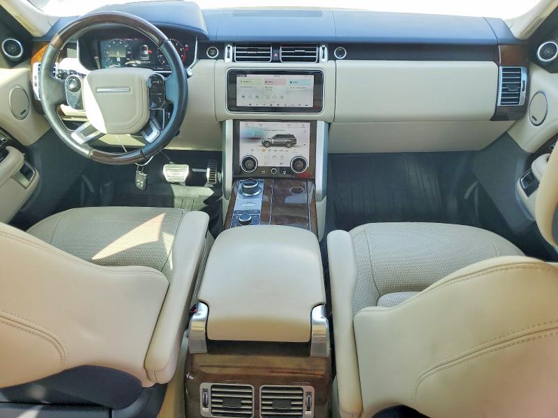 2021 Land rover RANGE ROVER VIN SALGS2RU0MA445776 COPART salvage auction — FRONT END, Tx - Certificate Of Title, sold $17,700 on 2026-09-29 (photo 8)