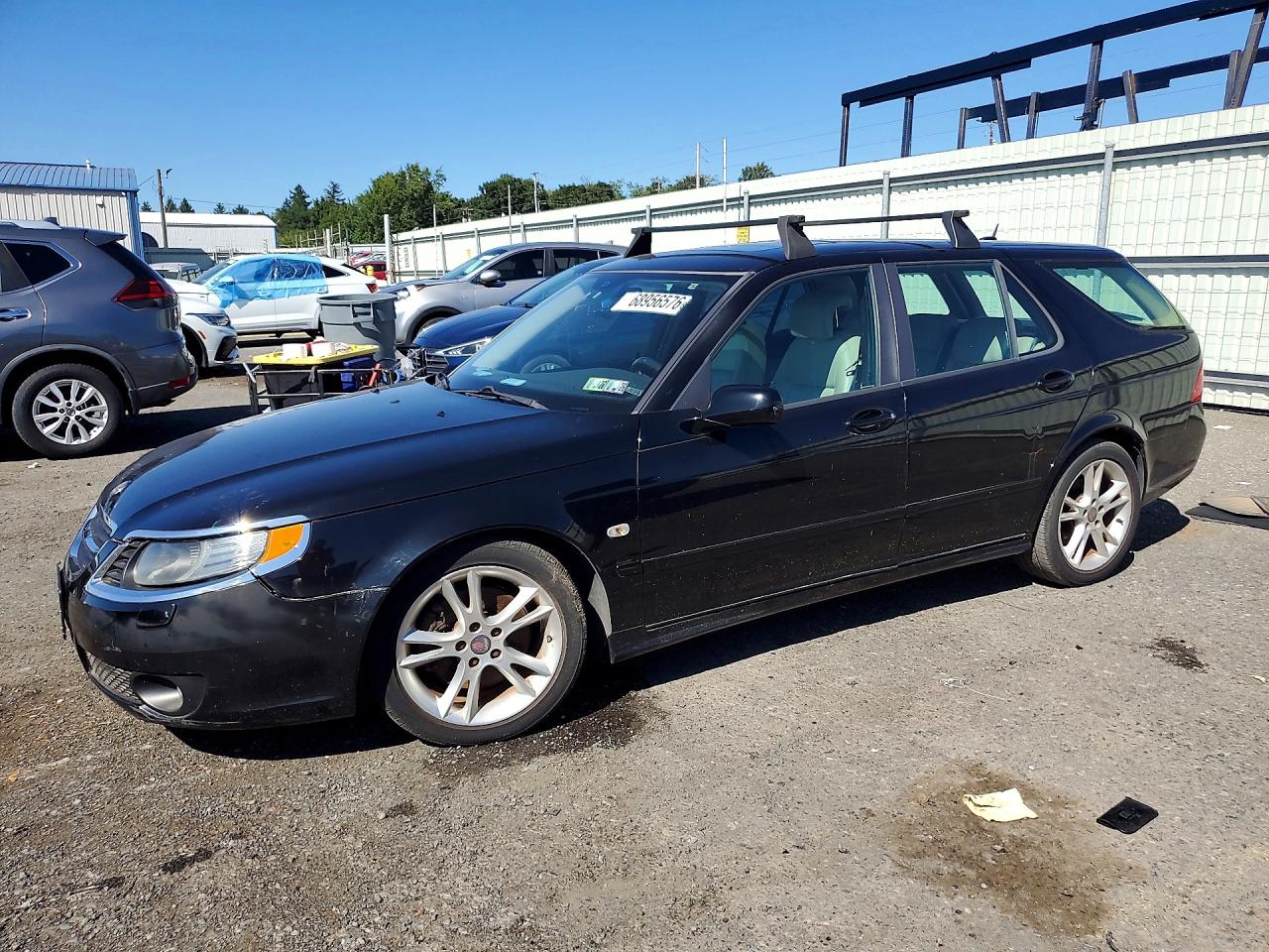 2006 Saab 9-5 VIN YS3ED59G463526588 COPART salvage auction — Water/Flood, Bf - Salvage Title, sold $400 on 2026-09-25 (photo 1)
