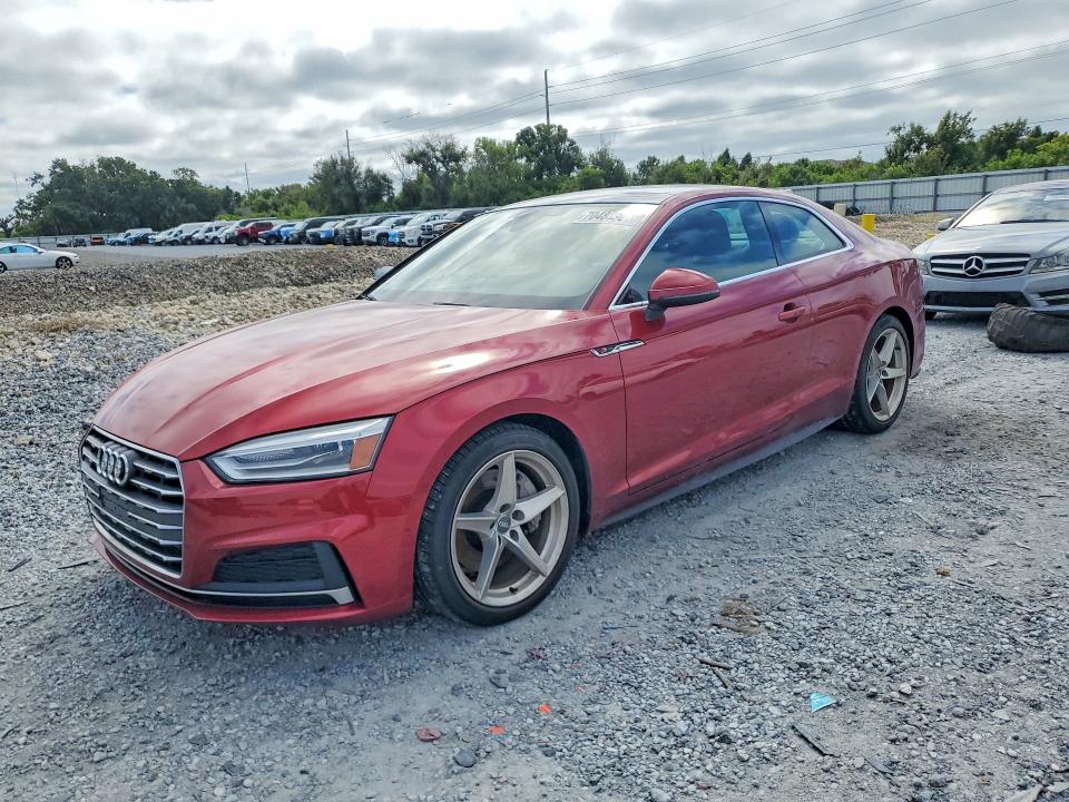2018 Audi A5 VIN WAUSNAF52JA006989 — COPART salvage auction photo