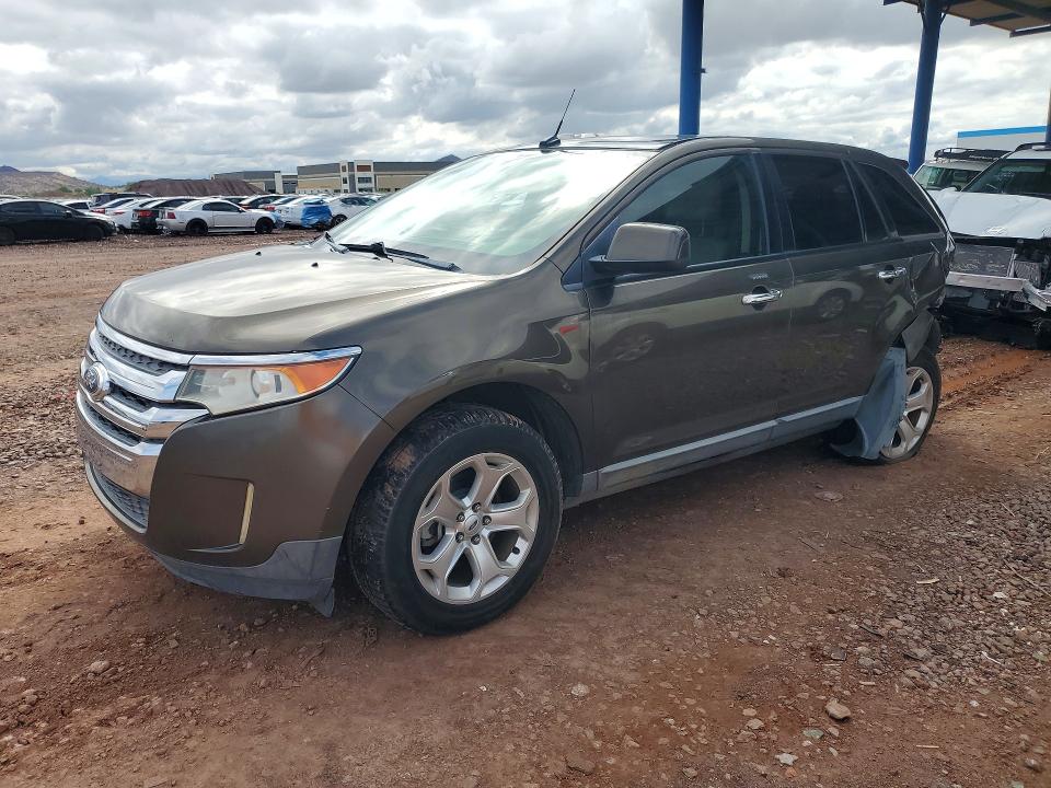2011 Ford Edge VIN 2FMDK3JC0BBA86297 COPART salvage auction — REAR END, Az - Cert Of Title - Salvage, sold $1,099 on 2026-09-29 (photo 1)