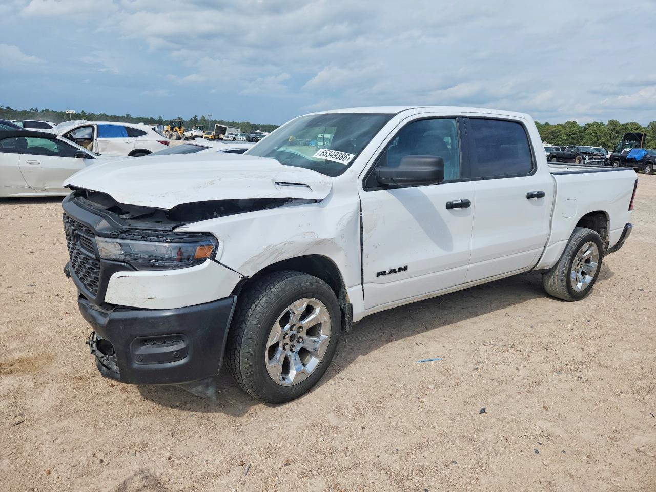 2025 Ram 1500 VIN 1C6RREGP6SN756393 — COPART salvage auction photo