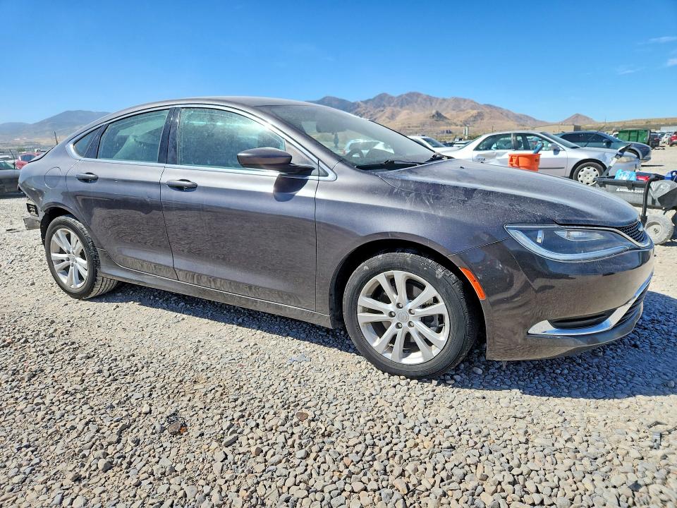 2015 Chrysler 200 VIN 1C3CCCAB3FN657400 COPART salvage auction — REAR END, Ut - Salvage Certificate, sold $600 on 2026-09-27 (photo 4)