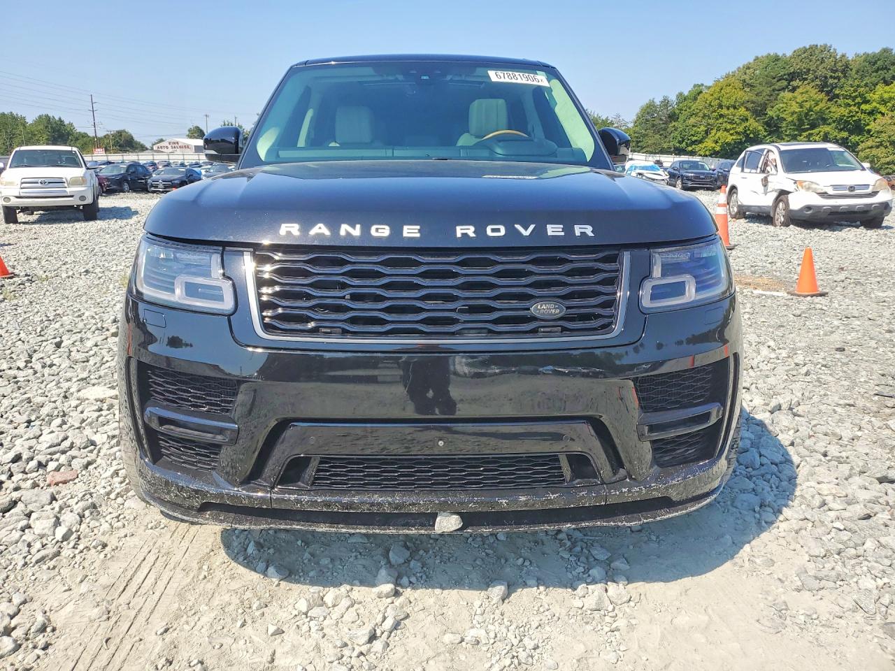 2018 Land rover RANGE ROVER VIN SALGS2RE2JA385326 COPART salvage auction — Water/Flood, NC - SALVAGE CERT-WATER/FLOOD DAMAG, sold $13,800 on 2026-10-09 (photo 5)