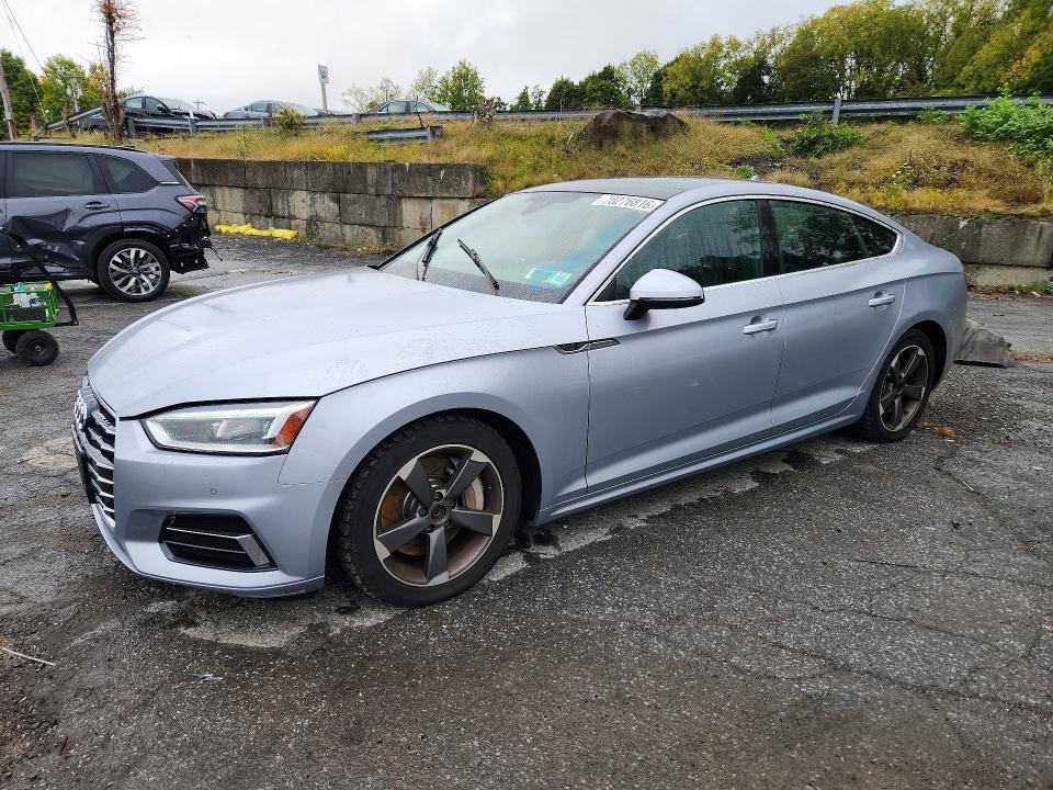 2019 Audi A5 VIN WAUBNCF51KA029001 — COPART salvage auction photo