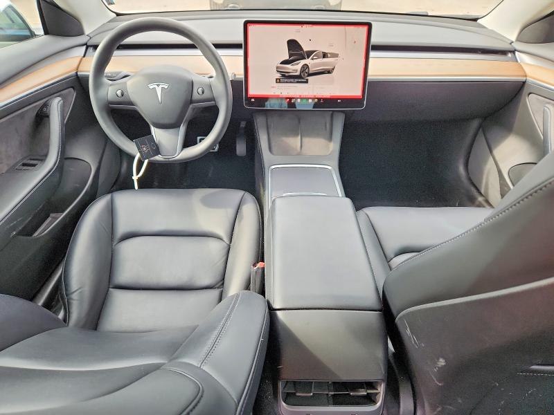 2022 Tesla Model 3 VIN 5YJ3E1EB7NF249466 COPART salvage auction — SIDE, MO - SALVAGE CERTIFICATE OF TITLE, sold $11,200 on 2026-10-23 (photo 8)