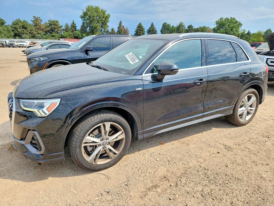 2020 Audi Q3 VIN WA1EECF37L1002864 — COPART salvage auction photo