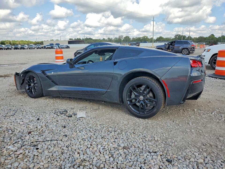 2017 Chevrolet Corvette VIN 1G1YB2D75H5109500 COPART salvage auction — FRONT END, TX - CERTIFICATE OF TITLE, sold $13,100 on 2026-10-12 (photo 2)