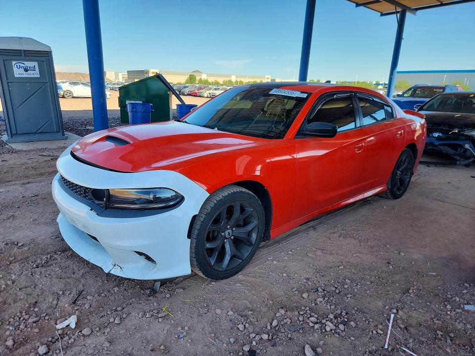 2019 Dodge Charger VIN 2C3CDXCT6KH742809 — COPART salvage auction photo