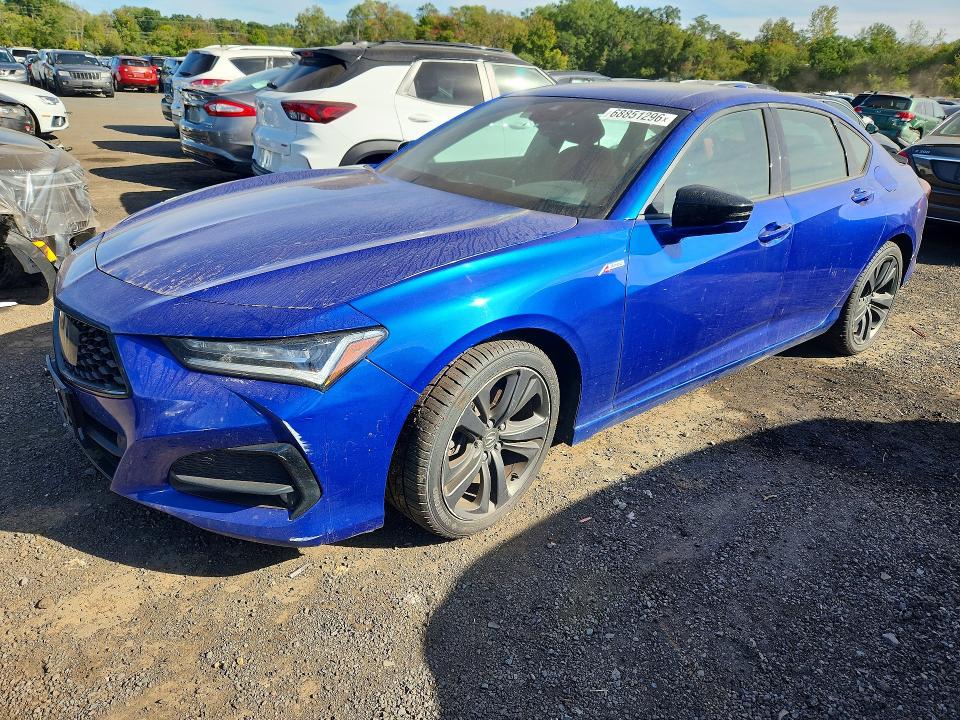 2021 Acura Tlx VIN 19UUB6F54MA008766 — COPART salvage auction photo