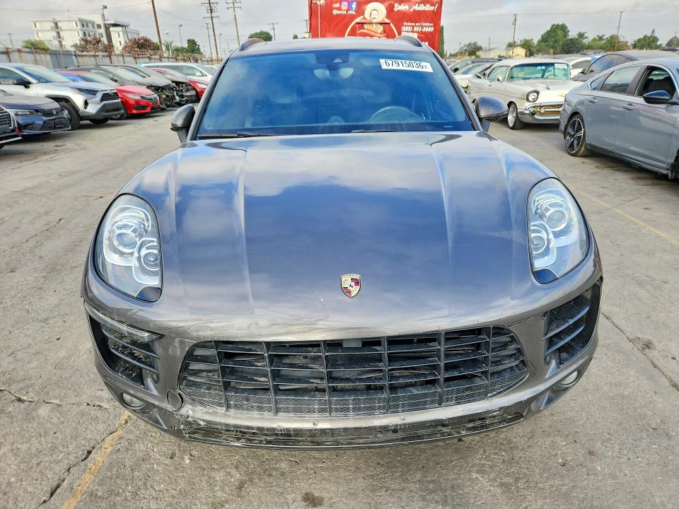 2018 Porsche Macan VIN WP1AA2A5XJLB03982 COPART salvage auction — SIDE, CA - SALVAGE CERTIFICATE, sold $6,800 on 2026-10-12 (photo 5)
