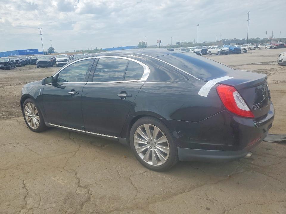 2014 Lincoln MKS VIN 1LNHL9FT8EG602378 COPART salvage auction — REAR END, MI - CERTIFICATE OF TITLE, sold $0 on 2026-09-16 (photo 2)