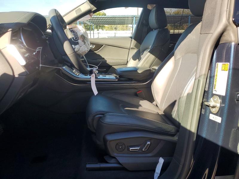 2025 Audi Q8 VIN WA1FVBF17SD023482 COPART salvage auction — FRONT END, CA - SALVAGE CERTIFICATE, sold $26,500 on 2026-09-22 (photo 7)
