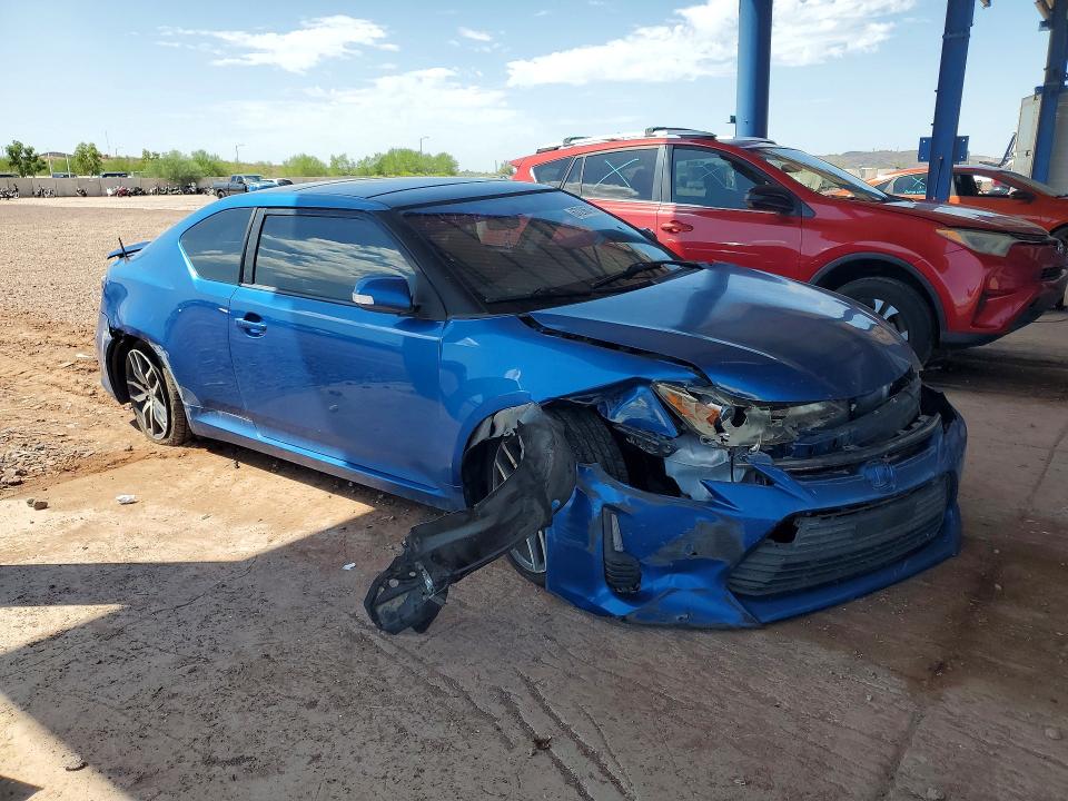 2014 Scion Tc VIN JTKJF5C70E3084991 COPART salvage auction — FRONT END, AZ - CERTIFICATE OF TITLE, sold $475 on 2026-09-10 (photo 4)