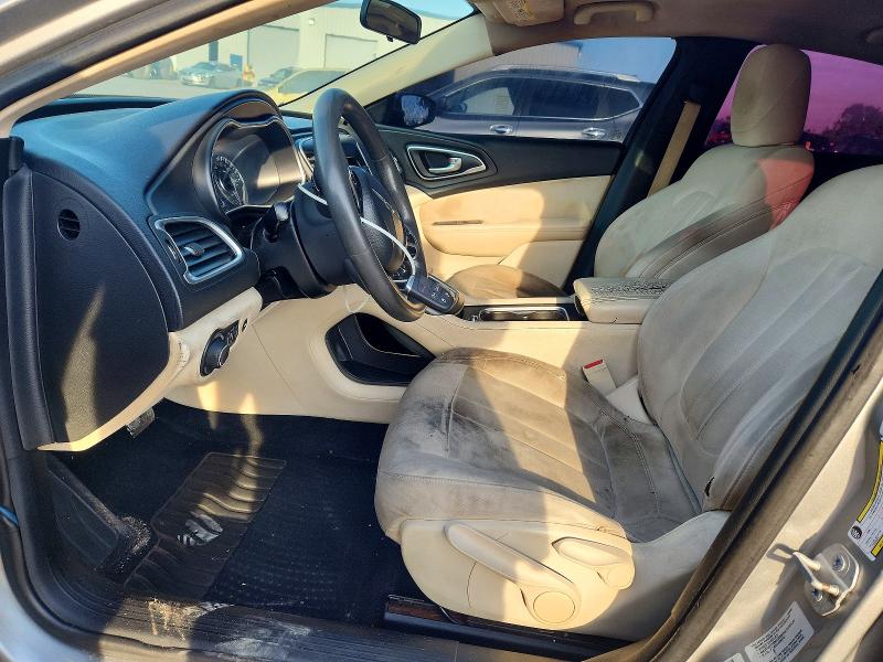 2015 Chrysler 200 VIN 1C3CCCFB7FN563853 COPART salvage auction — FRONT END, OK - CERT OF TITLE-REPOSSESSION, sold $200 on 2026-10-20 (photo 7)