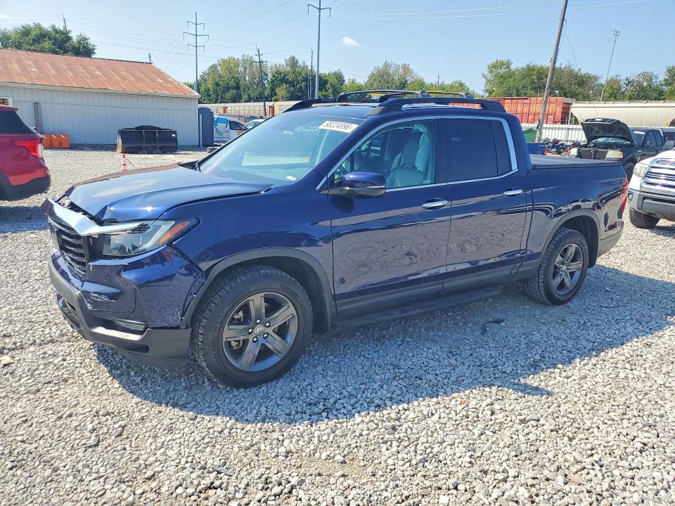 2022 Honda Ridgeline VIN 5FPYK3F74NB015295 — COPART salvage auction photo