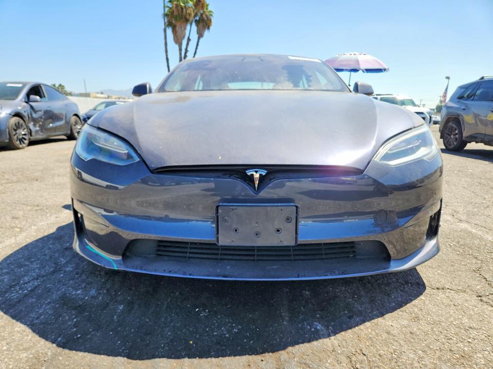 2022 Tesla Model s VIN 5YJSA1E51NF469557 COPART salvage auction — UNDERCARRIAGE, Ca - Salvage Certificate, sold $16,700 on 2026-09-29 (photo 5)