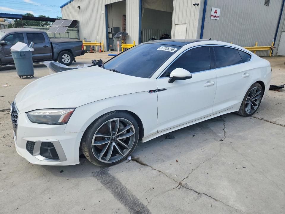 2021 Audi A5 VIN WAUFACF55MA042026 — COPART salvage auction photo