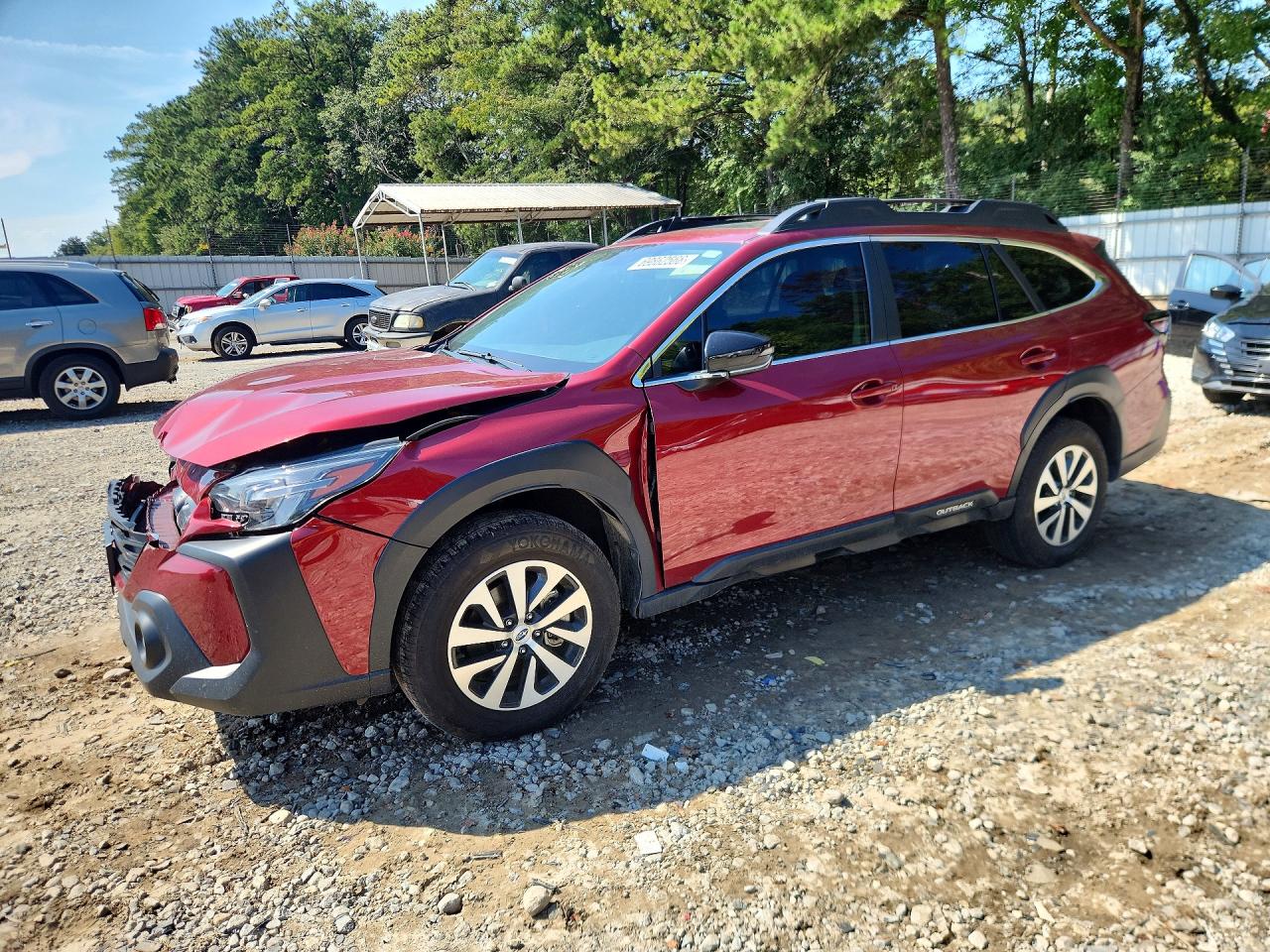 2025 Subaru Outback VIN 4S4BTAFC0S3205922 — COPART salvage auction photo