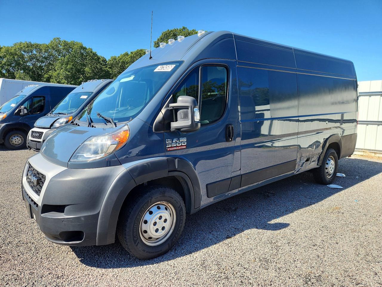 2020 Ram ProMaster 3500 VIN 3C6URVJG4LE136537 — COPART salvage auction photo