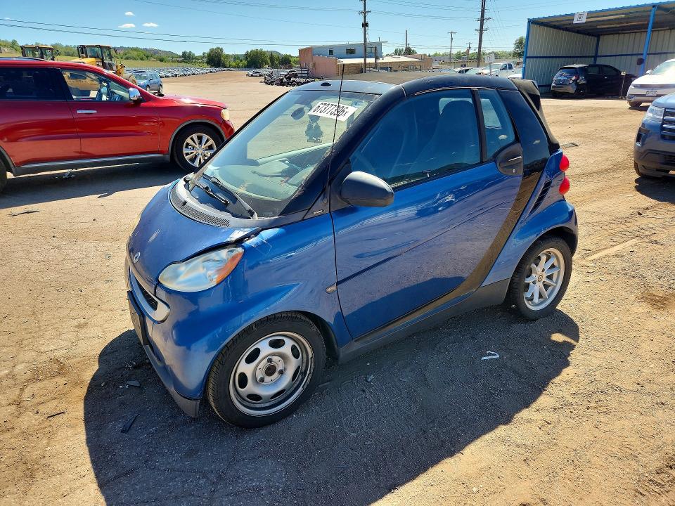 2009 Smart Fortwo VIN WMEEK31X39K229059 COPART salvage auction — FRONT END, CO - DIS/DLR/EXP ONLY CLEAN TITLE, sold $350 on 2026-09-09 (photo 1)