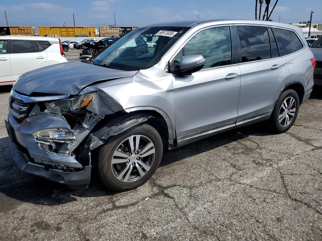 2016 Honda Pilot VIN 5FNYF5H33GB051579 — COPART salvage auction photo