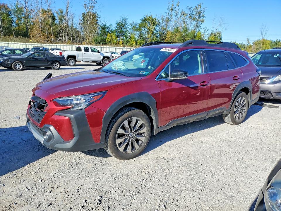 2025 Subaru Outback VIN 4S4BTANC5S3208820 — COPART salvage auction photo