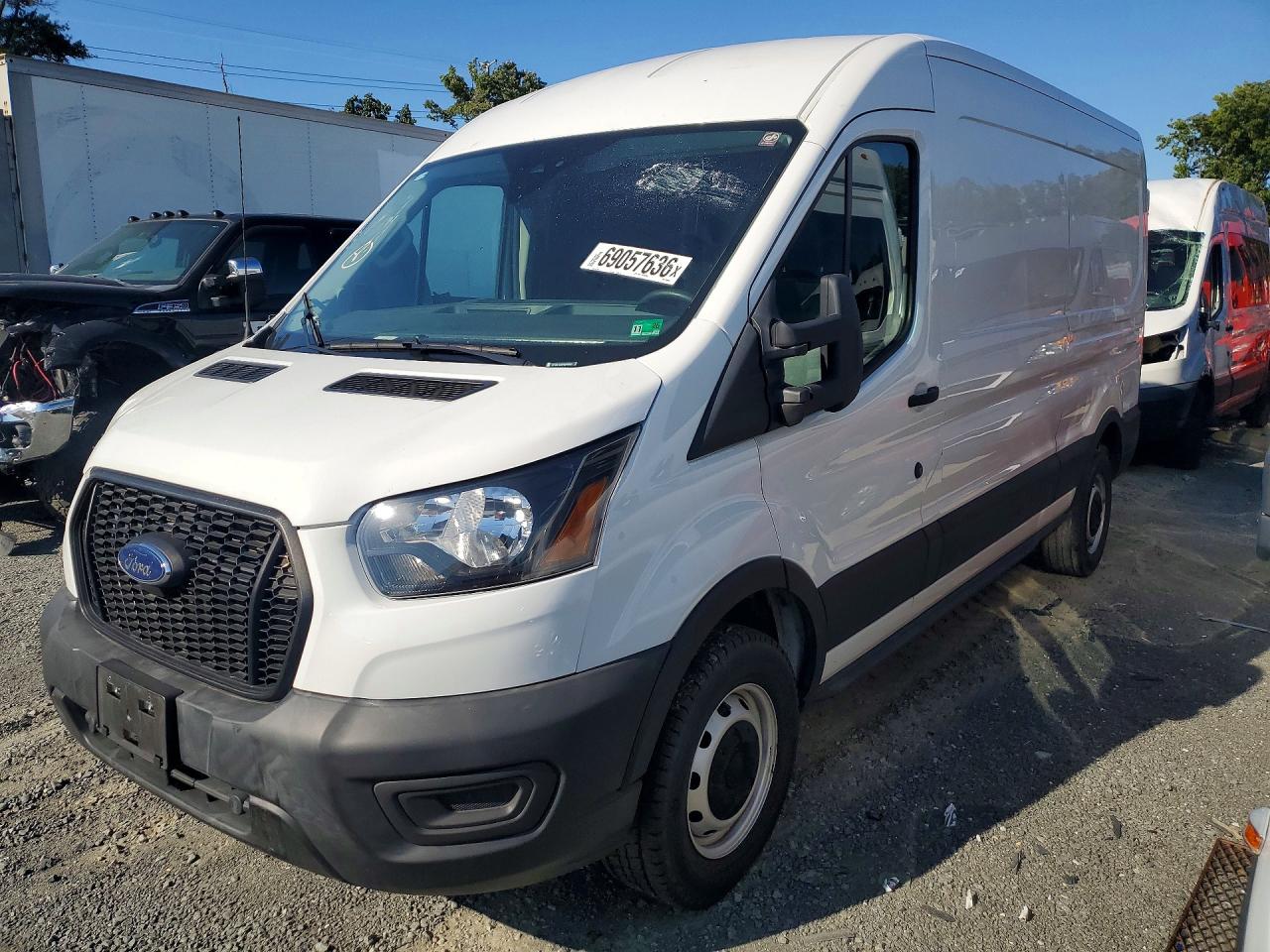 2023 Ford Transit VIN 1FTBR1C82PKB38983 — COPART salvage auction photo