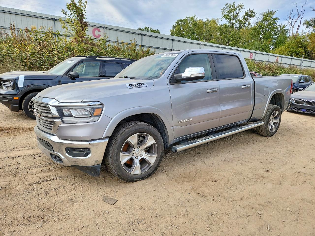 2020 Ram 1500 VIN 1C6SRFRT1LN141480 — COPART salvage auction photo