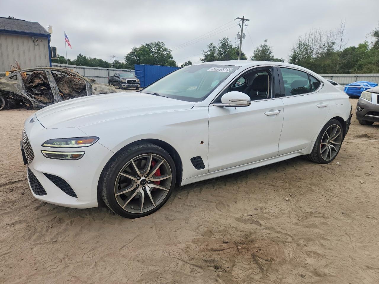 2025 Genesis G70 VIN KMTG34SC7SU155484 — COPART salvage auction photo