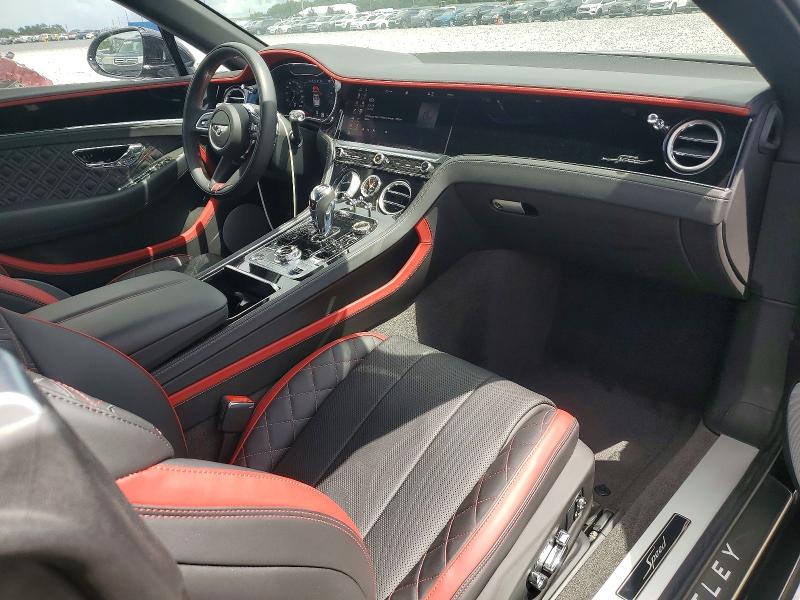 2023 Bentley Continental VIN SCBDT4ZG5PC011507 COPART salvage auction — VANDALISM, Fl - Cert Of Title Slvg Rebuildable, sold $225,000 on 2026-09-18 (photo 8)