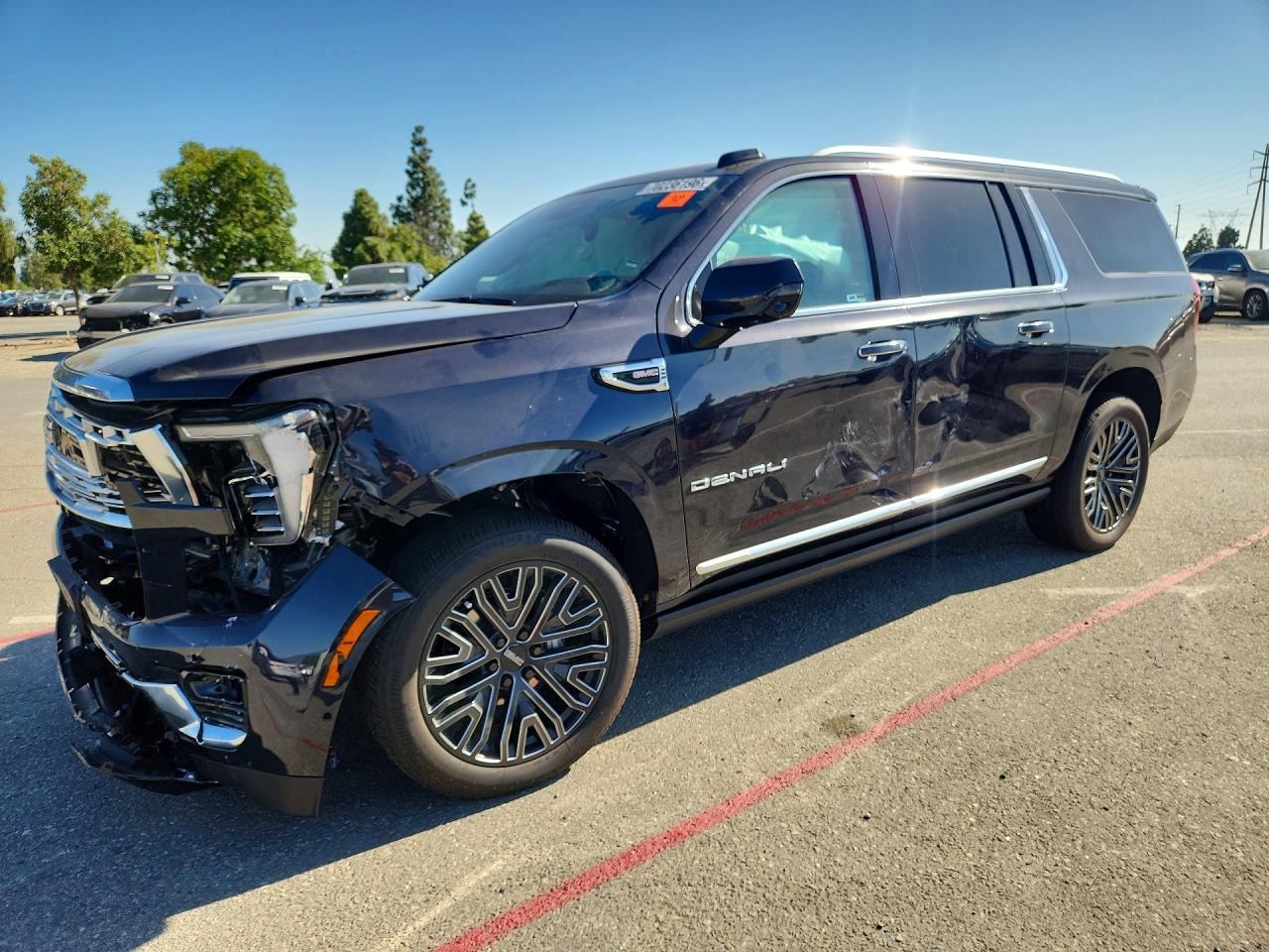 2025 GMC Yukon XL VIN 1GKS1JRL9SR133075 — COPART salvage auction photo