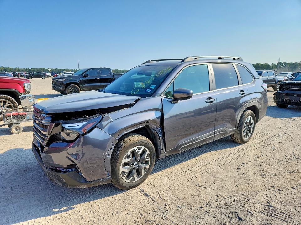2026 Subaru Forester VIN 4S4SLDD69T3036483 COPART salvage auction — FRONT END, Tx - Salvage Vehicle Title (P), sold $11,400 on 2026-10-06 (photo 1)