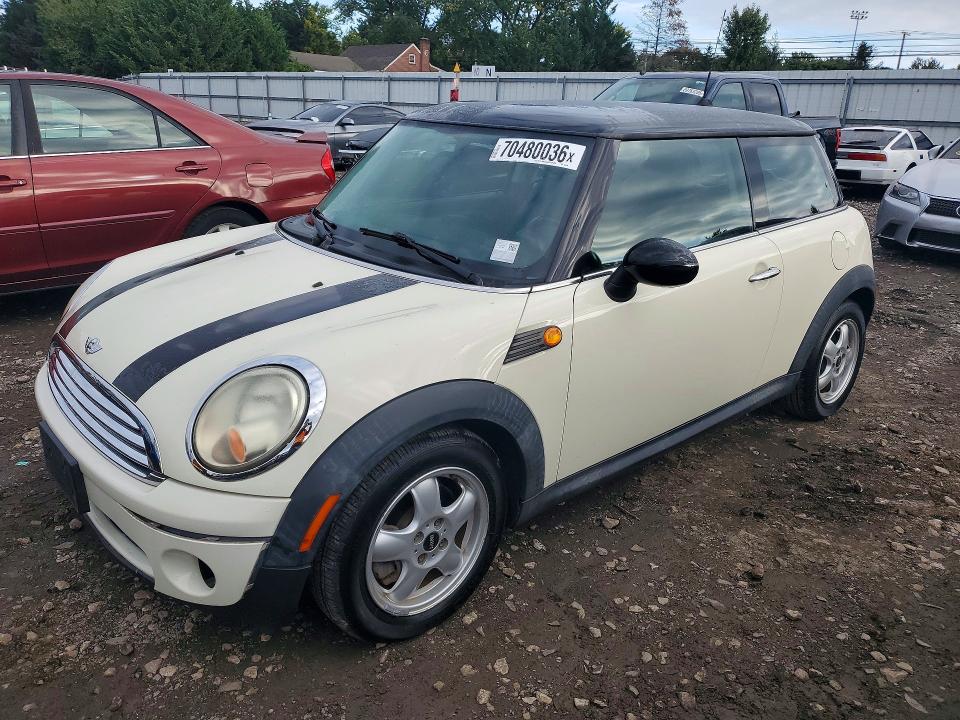 2010 Mini Cooper VIN WMWMF3C56ATZ64480 COPART salvage auction — FRONT END, MD - CERTIFICATE OF TITLE (P), sold $300 on 2026-10-12 (photo 1)