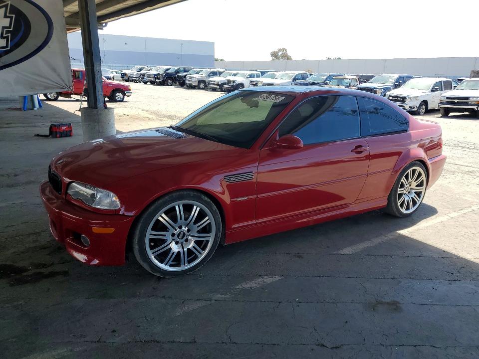 2004 BMW M3 VIN WBSBL93444PN55977 — COPART salvage auction photo