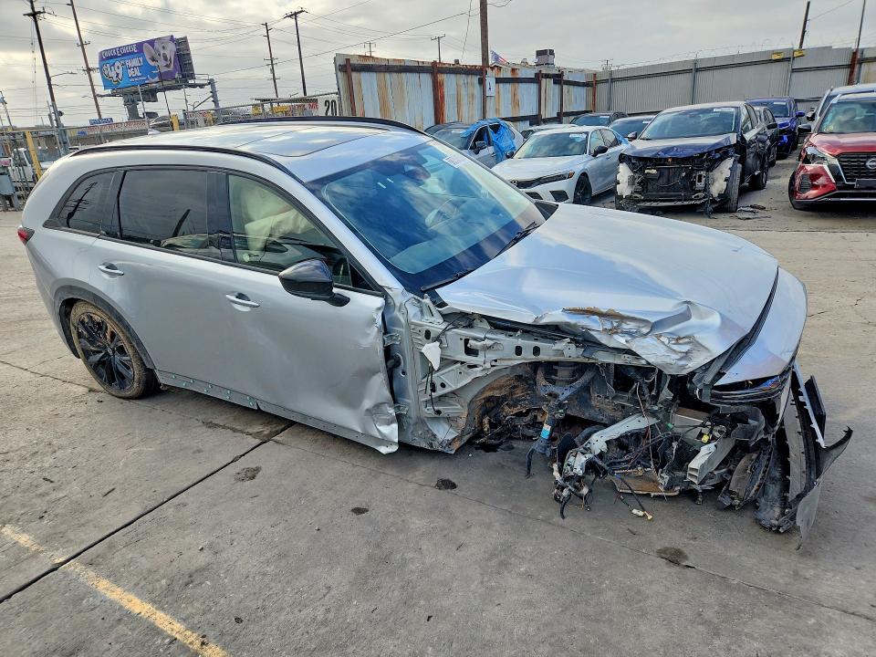 2025 Mazda Cx-90 VIN JM3KKCHD4S1217597 COPART salvage auction — FRONT END, Fl - Certificate Of Destruction, sold $7,500 on 2026-09-21 (photo 4)