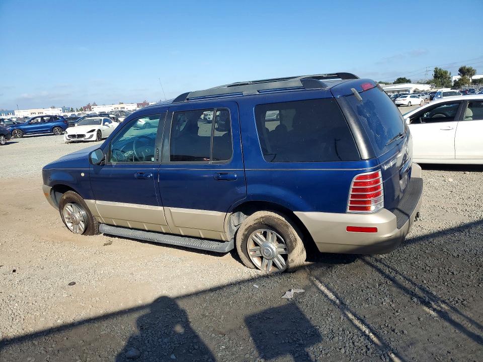 2005 Mercury Mountaineer VIN 4M2ZU86E55UJ11828 COPART salvage auction — SIDE, Ca - Salvage Certificate, sold $225 on 2026-09-22 (photo 2)