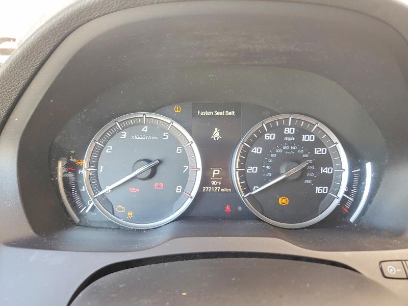 2014 Acura Mdx VIN 5FRYD4H22EB042634 COPART salvage auction — MECHANICAL, Tn - Certificate Of Title (P), sold $850 on 2026-10-01 (photo 9)