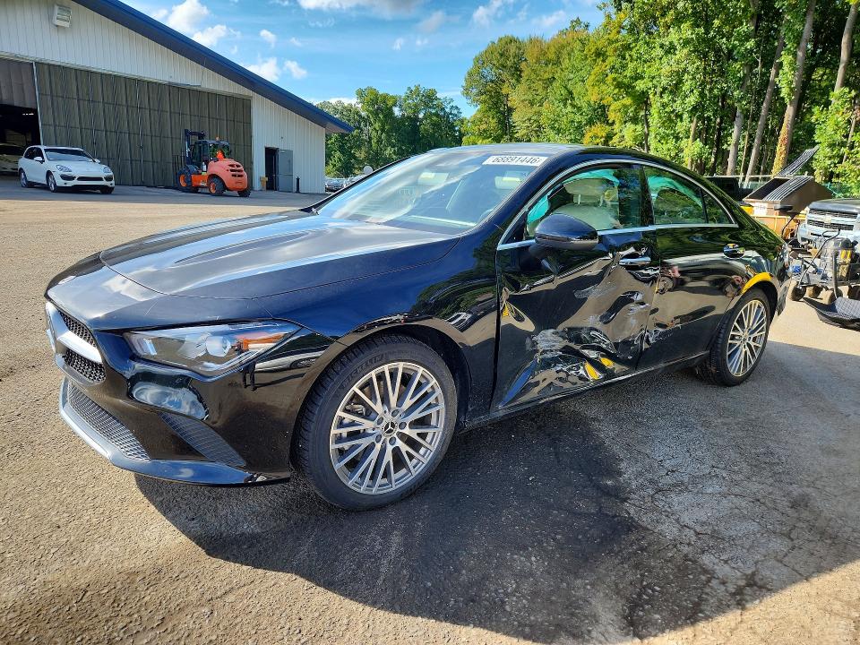 2022 Mercedes-benz Cla-klasse VIN W1K5J4HB6NN286484 — COPART salvage auction photo